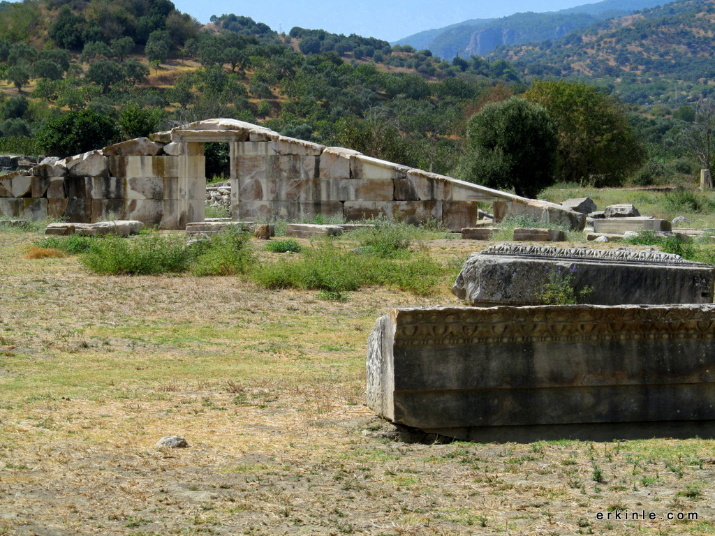 Magnesia Antik kentinde Artemis tapınağı